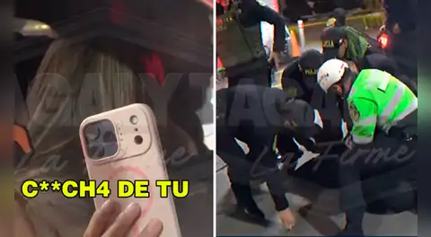 Querida exfigura de ‘Esto es Guerra’ agrede a policías en plena calle y acaba detenido: Magaly Medina muestra imágenes