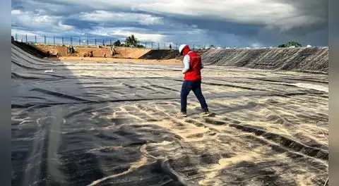 Obra de S/57 millones podría colapsar y afectar suministro de agua potable para miles de vecinos en San Martín