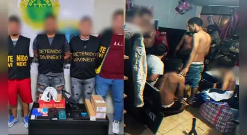 PNP desarticula tres bandas criminales vinculadas a extorsión y homicidio en Lima y Callao