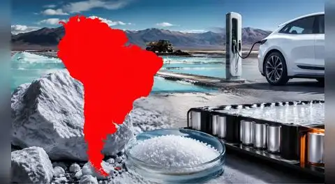 Estados Unidos lidera el ranking global de litio con tres países de América Latina: así se reparten las reservas entre las potencias mundiales