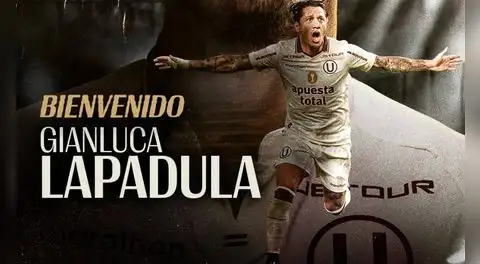 Universitario anunció el fichaje de Gianluca Lapadula: "Bienvenido"
