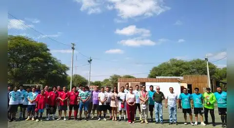 Corte de Piura participa en inauguración de campeonato por aniversario del Módulo de Justicia de Castilla