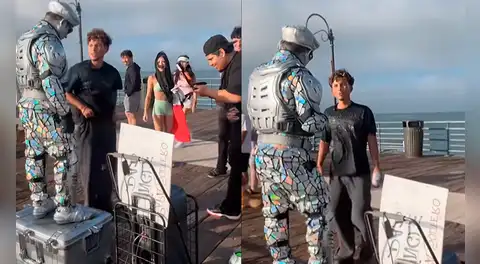 Robotín explota e insulta a jóvenes tiktokers en Estados Unidos que arruinaron su trabajo