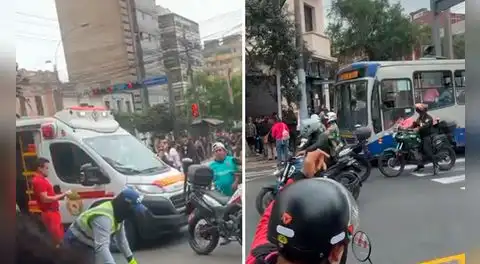 Orientadora de ATU fallece tras ser atropellada por un bus del Corredor Azul en la av. Garcilaso de la Vega, Cercado de Lima