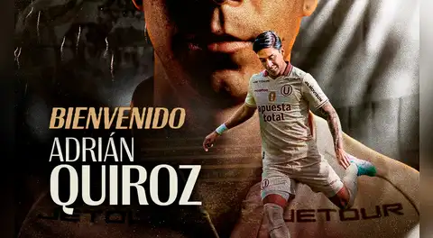 Adrián Quiroz finaliza su ciclo en Los Chankas y es anunciado en Universitario para el Torneo Clausura: "Mi historia empezó aquí"