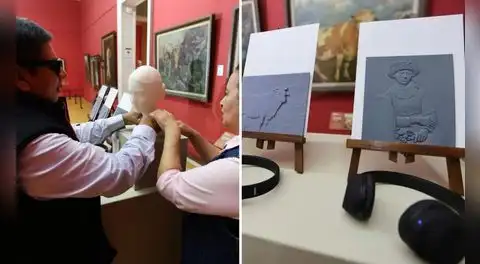 La innovadora experiencia en un museo de Lima donde el arte deja de ser solo visual y ahora también puede sentirse a través del tacto y el sonido
