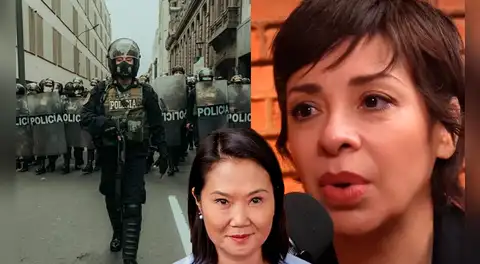 Tatiana Astengo comparte advertencia sobre posible represión en eventual gobierno de Keiko Fujimori tras aprobarse ley que blinda a policías y militares