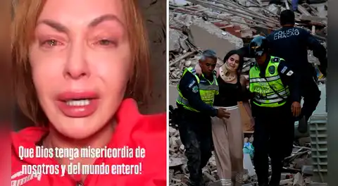 Actriz Gaby Spanic llora y lanza desesperado pedido tras doble terremoto en Venezuela: “Importa más el fútbol”