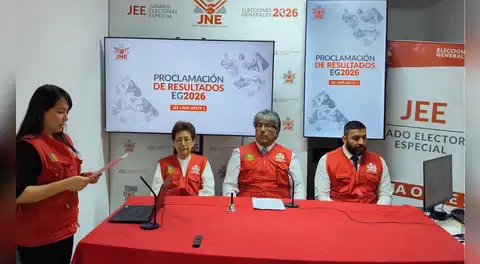 JNE continúa proclamando resultados descentralizados y conteo de la ONPE se acerca al 100%