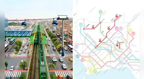 Lima tendrá 8 nuevos teleféricos: conoce los distritos que estarán conectados con el Metro y el Metropolitano, según la ATU