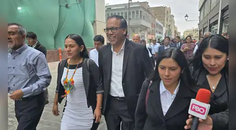 Roberto Sánchez se reúne con Balcázar por crédito suplementario de S/9 mil millones: Yenifer Paredes lo acompañó