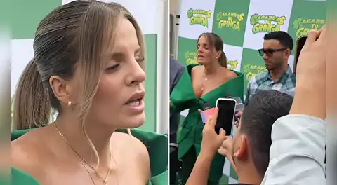 Alejandra Baigorria pierde la calma con reportera tras recordarle ‘ampay’ de Said Palao en yate: "Habla con pruebas"