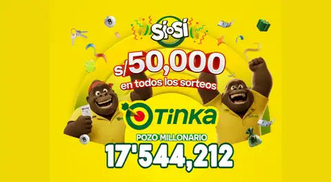 Resultados de La Tinka del miércoles 1 de julio: consulta los números ganadores, premios del Pozo Millonario, boliyapa, S/50.000 y más