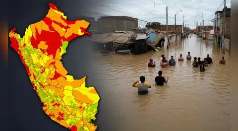 Lluvias por El Niño ponen en riesgo muy alto a más de 9,3 millones de peruanos: Lima tiene la mayor exposición