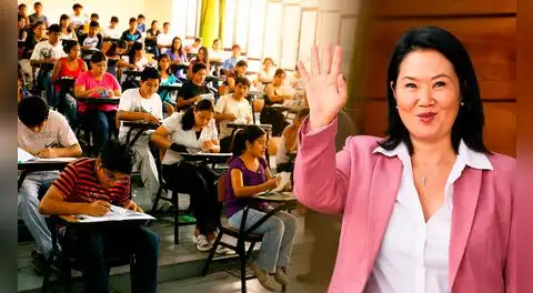 Beneficiarios de Beca Bicentenario piden a Keiko Fujimori respaldo al financiamiento del programa: “No es un regalo, es una inversión”