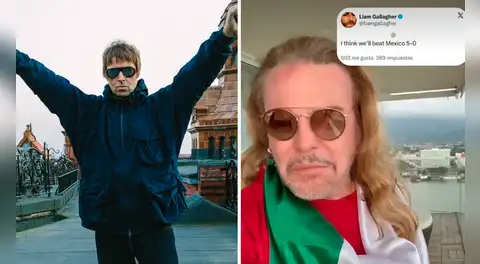 Fher, de Maná, arremete contra Liam Gallagher por burlarse de México antes del duelo con Inglaterra en el Mundial 2026: “¡Ubícate, güey!”