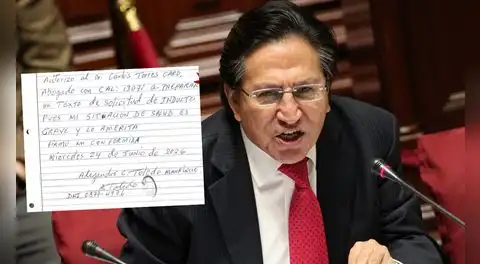 Alejandro Toledo autoriza a su abogado solicitar indulto humanitario