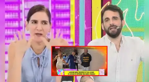 ‘Peluchin’ explota en vivo contra Gigi Mitre por polémico comentario sobre Tilsa Lozano y Jackson Mora: “Es la segunda vez que lo mencionas”