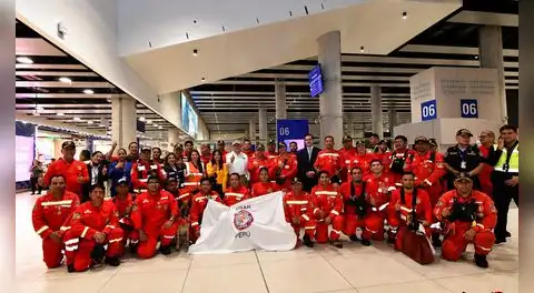 “Bienvenidos a casa y muchas gracias, héroes al servicio de la humanidad”