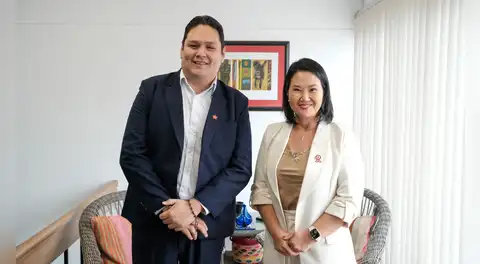 Enrique Valderrama tras reunión con Keiko Fujimori: "El APRA no debe intentar meterse en una nueva administración"