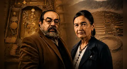 Distinguen a los arqueólogos Walter Alva y Ruth Shady, descubridores del Señor de Sipán y la Ciudad Sagrada de Caral