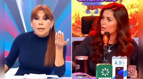 Magaly Medina arremete contra Laura Spoya por cuestionar su servicio comunitario: "Su coeficiente intelectual es cero"