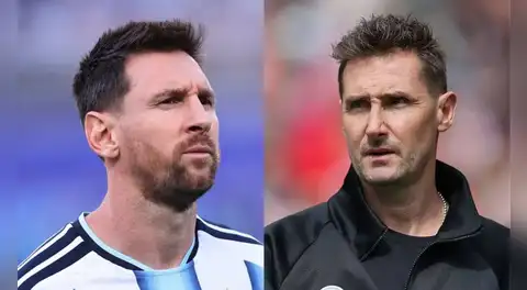 Miroslav Klose elogia a Messi tras romper su récord en los Mundiales: "Es un fenómeno increíble"