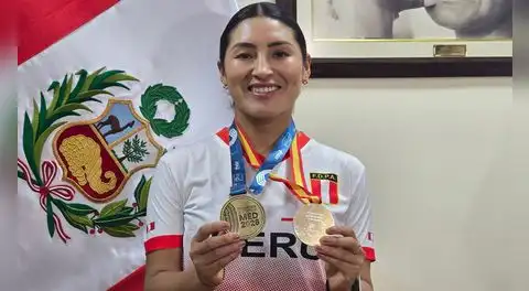 Evelyn Inga fue reconocida por el MIMP tras ganar la medalla de oro en el Campeonato Panamericano de Atletismo 2026