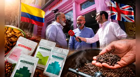 Los hermanos colombianos que dejaron su país y conquistaron Londres con su propia cafetería: ahora buscan expandirse al mundo