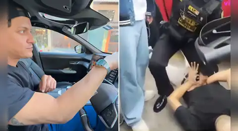 Gino Pesaressi sufre intento de robo de su camioneta frente a su casa: Policía capturó a uno de los delincuentes