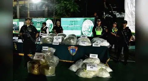 PNP decomisó más de 62 toneladas de droga en solo seis meses