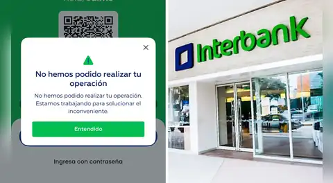 ¿Se cayó Interbank? Banco reporta intermitencias en sus canales digitales este sábado 11 de julio