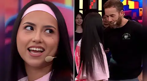 Lita Pezo se pone nerviosa tras inesperado comentario de actor peruano: "Tienes la llave de mi corazón"