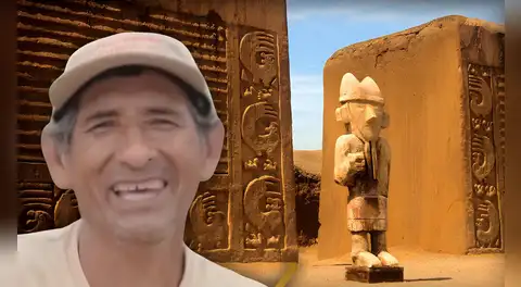 Chan Chan: el maestro adobero que lleva 15 años protegiendo la ciudad de barro más grande del mundo