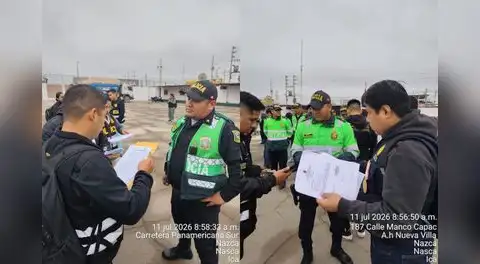 Nadie está por encima de la ley: Intervienen a 5 policías y a una fiscal en Nasca y Piura