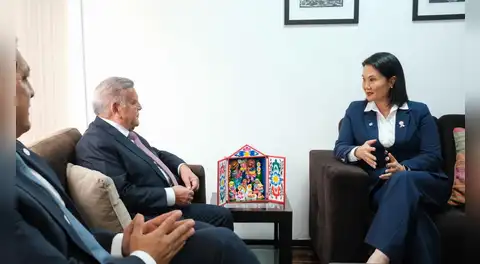 César Acuña tras reunión con Keiko Fujimori: "Es el momento para que coloque a las mejores personas"