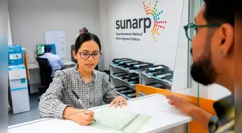 Sunarp: inscripción de títulos creció 10,4% en el primer semestre de 2026