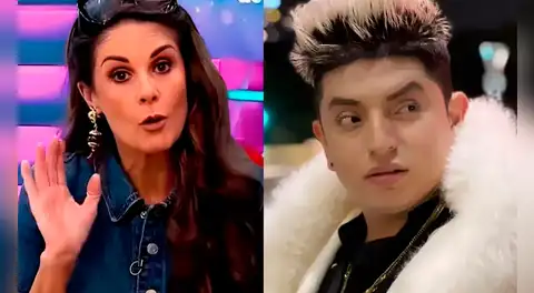 Bryan Arámbulo pierde la paciencia con Rebeca Escribens EN VIVO y la enfrenta por preguntarle sobre denuncias de estafa: "¡Estás malinformando!"