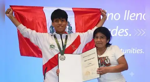 ¡Histórico! Joven de SJL gana medalla de plata en el debut de Perú en la Olimpiada Mundial de Física