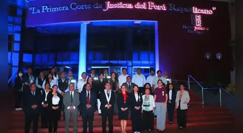 Corte de La Libertad inicia campaña Corazón Azul contra la trata de personas