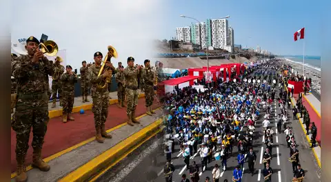 Costa Verde tramo Callao cerrará por desfile cívico militar escolar: estas son las vías alternas hacia Lima y el aeropuerto desde el lunes 20 de julio
