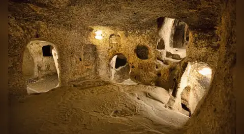 Renovó una casa y notó que sus gallinas desaparecían por una grieta: cuando la excavó, encontró una ciudad de 20.000 habitantes