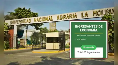 UNALM cambia otra vez resultados de admisión y postulantes que ingresaron ahora figuran como “No ingreso”