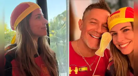 Stephanie Cayo y Alejandro Sanz festejan juntos el campeonato de España en el Mundial 2026: “Qué maravilla”