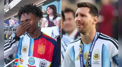 La inesperada reacción de Speed al ver a Lionel Messi llorar tras perder la final del Mundial ante España