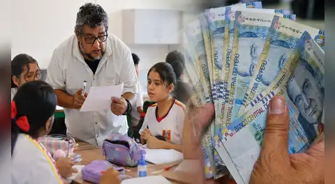 OFICIAL | Gobierno aprueba bono de S/487 para docentes y auxiliares: estos serán los beneficiados, según ley