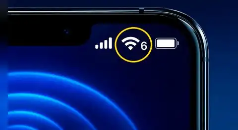 ¿Qué significa el número 6 que aparece junto al símbolo de WiFi en tu teléfono?