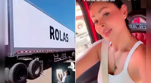 Pamela Franco deja en shock al comprarse impresionante tráiler y comparte fotos de su inversión: “Hasta el cielo”