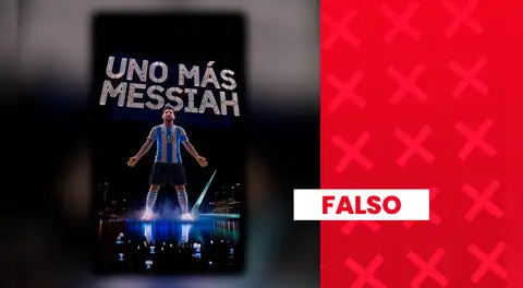 Es falso el video que muestra un homenaje a Lionel Messi con un espectáculo de drones: fue generado con inteligencia artificial