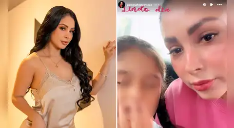 Pamela Franco conmueve al mostrar que su hija con autismo ya logró decirle mamá: “Hoy celebramos”